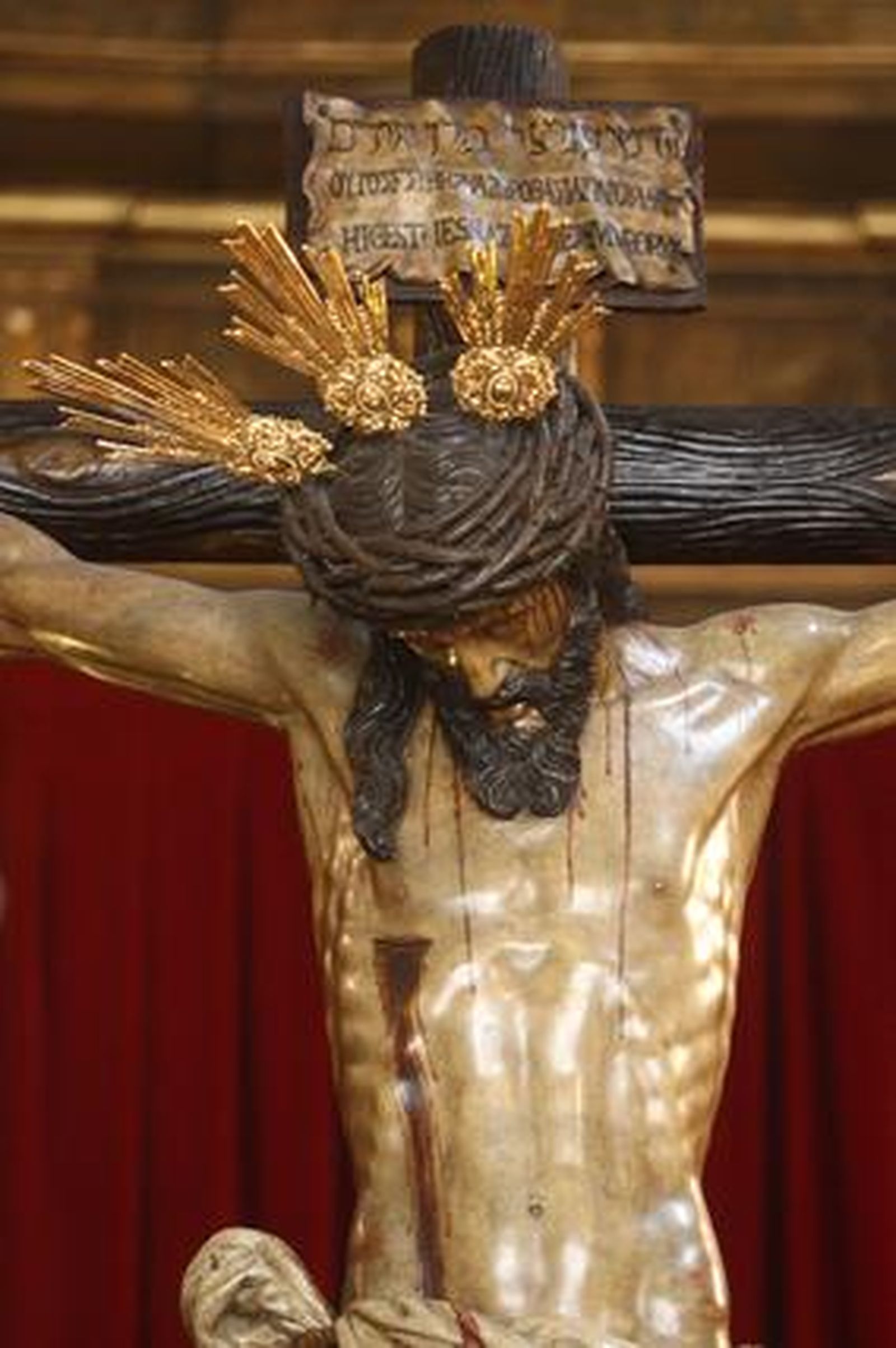 La hermandad de la Carretería no pudo procesionar este Viernes Santo.

Foto: Belén Vargas