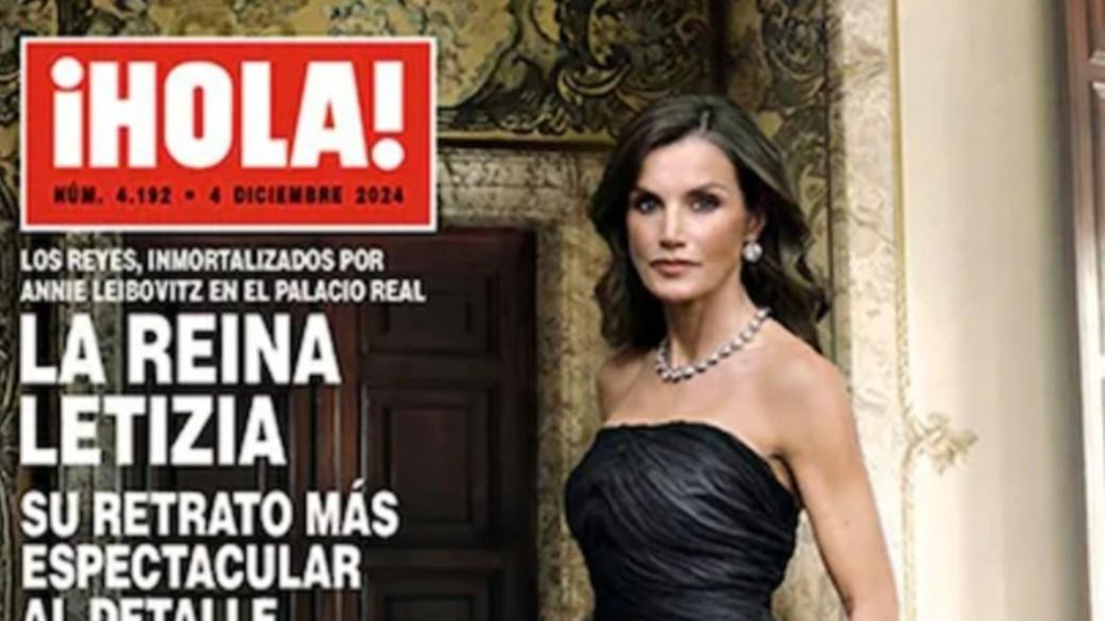 Portada de  ¡Hola! con doña Letizia