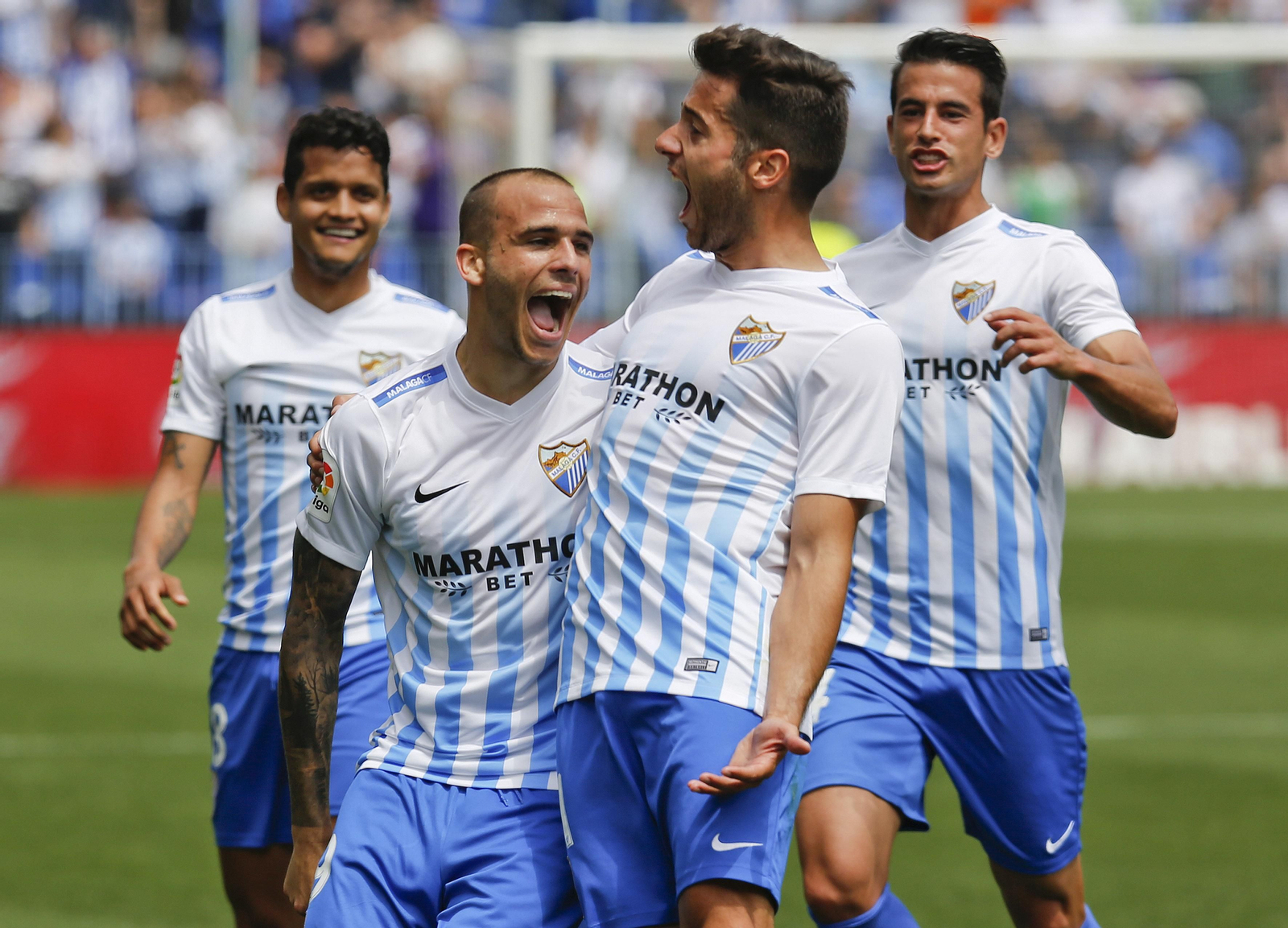 Las imágenes del Málaga-Valencia