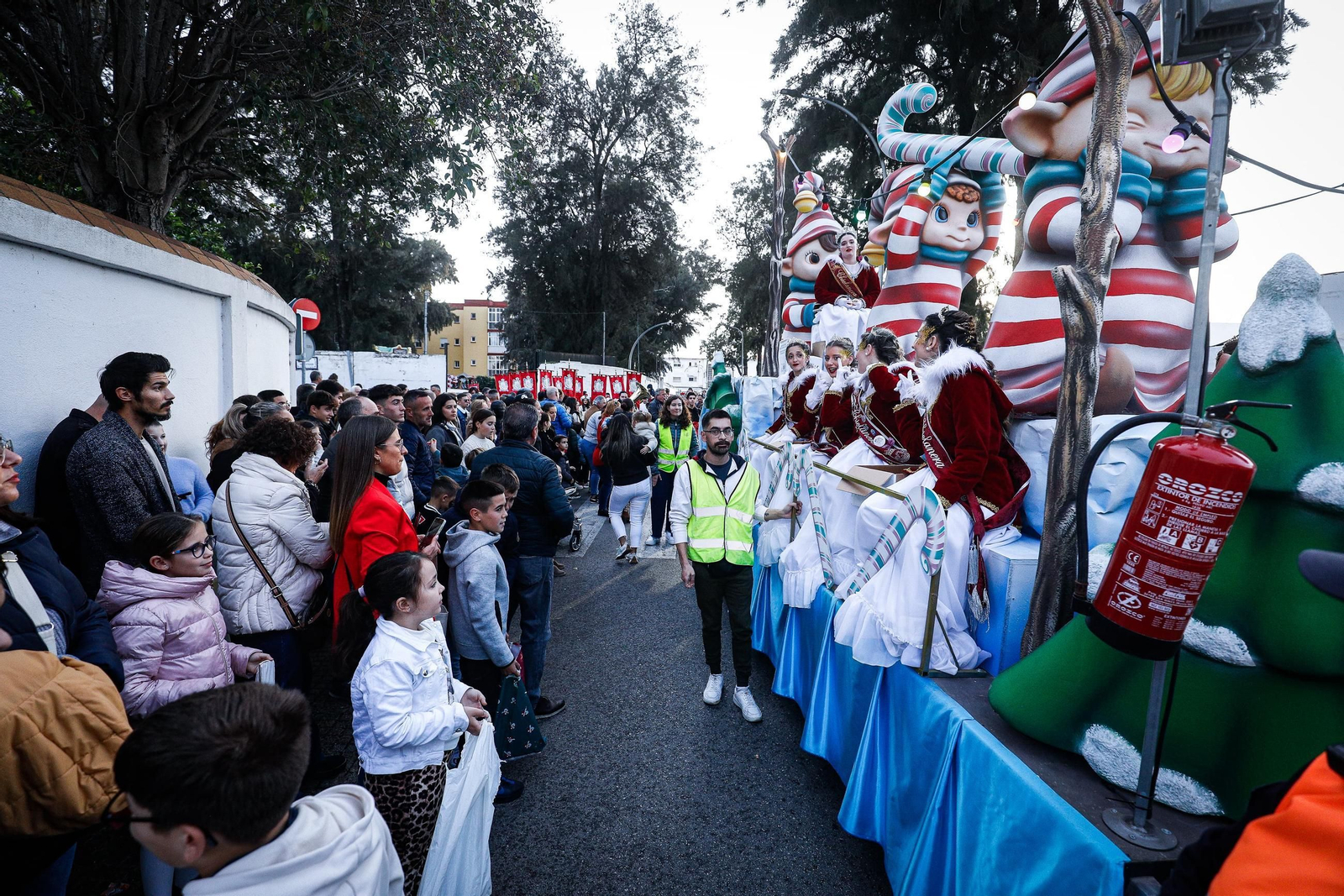 Las imágenes de la cabalgata de SS.MM. los Reyes Magos en Chiclana