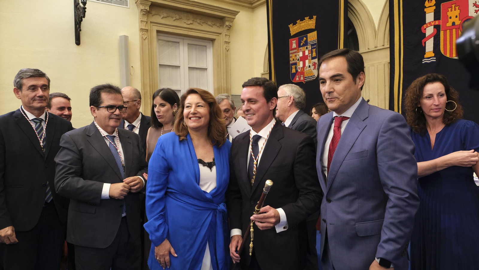 Imágenes del acto de constitución de la Diputación de Almería