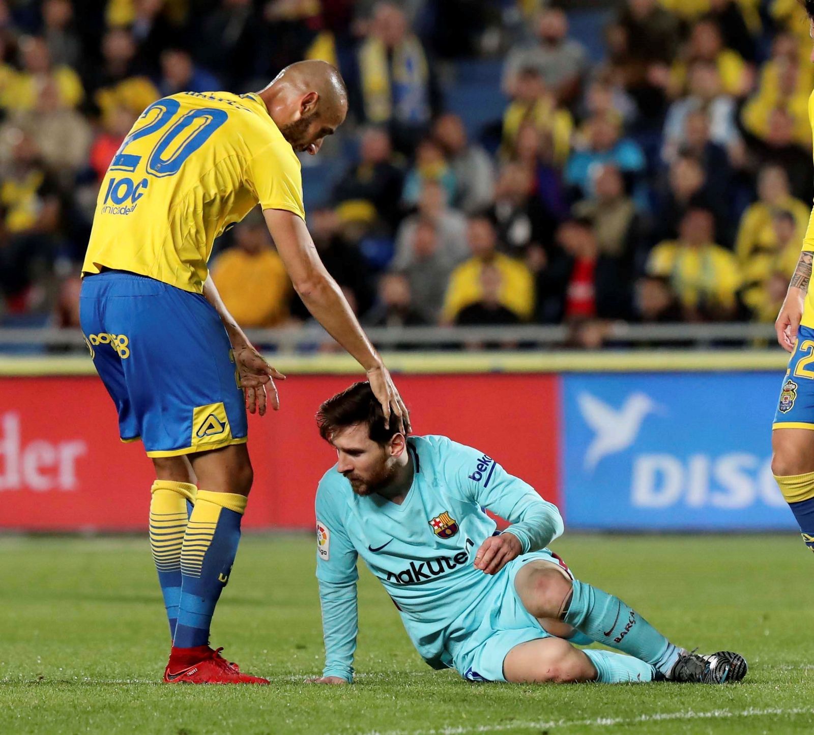 El Las Palmas-Barcelona, en imágenes