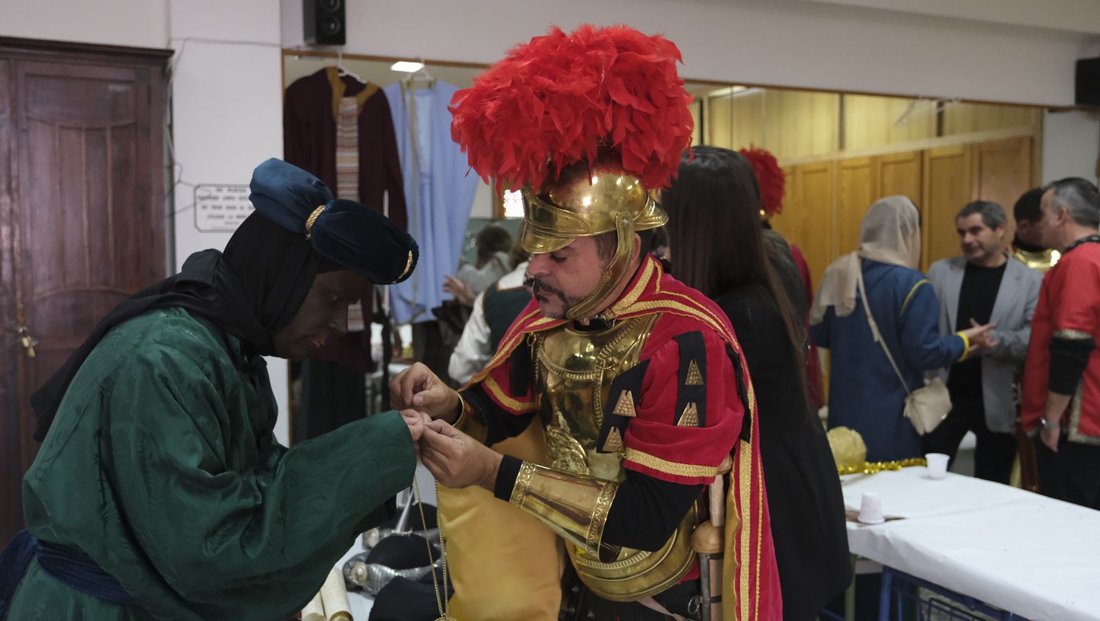 Imágenes del Auto Sacramental de los Reyes Magos de Los Gallardos