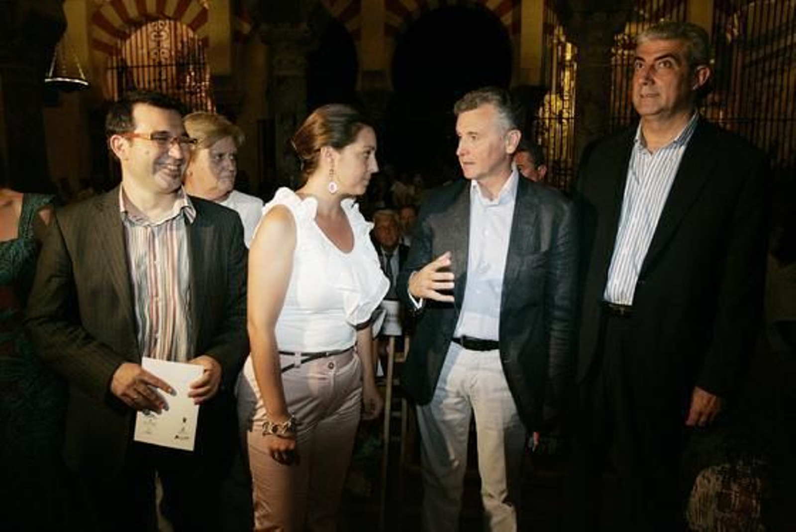 La orquesta West-Eastern Divan dirigida por el argentino Daniel Barenboim ofrece su concierto del verano en la Mezquita-Catedral. / Barrionuevo