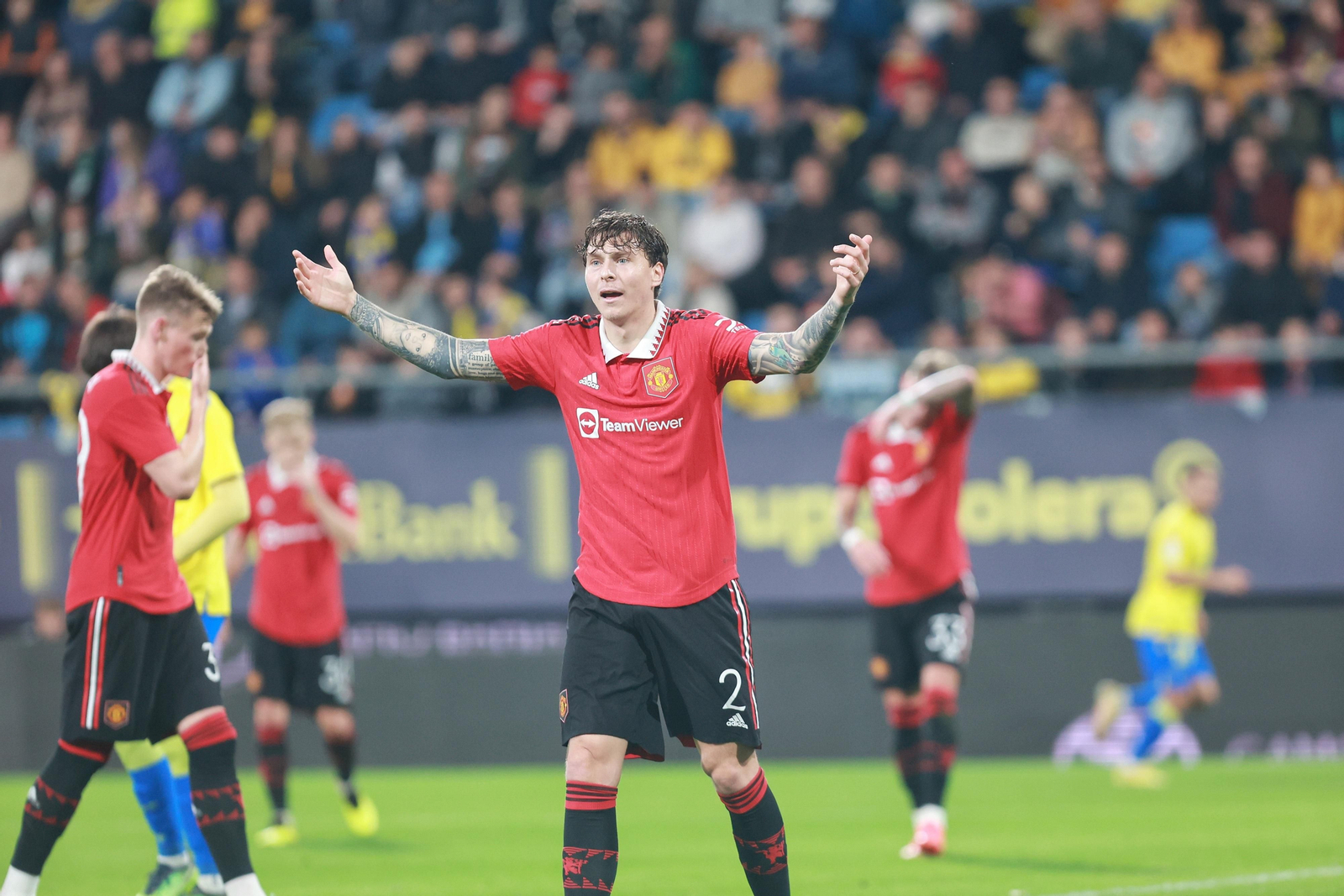 Las imágenes del Cádiz CF-Manchester United