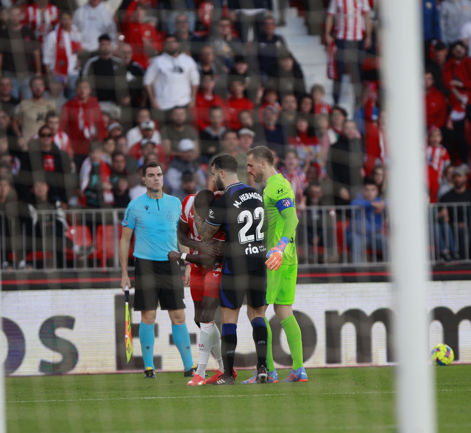 Imágenes del partido U.D. Almería-Atlético de Madrid