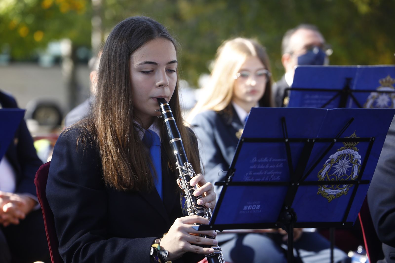 La banda de música de la Estrella inaugura Viento Joven en el quiosco de La Victoria de Córdoba