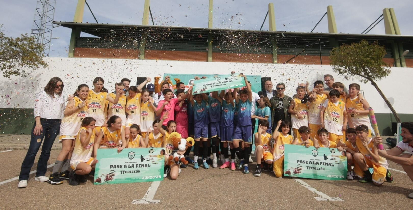Ganadores de la fase cordobesa de la 11ª Copa COVAP en Pozoblanco.