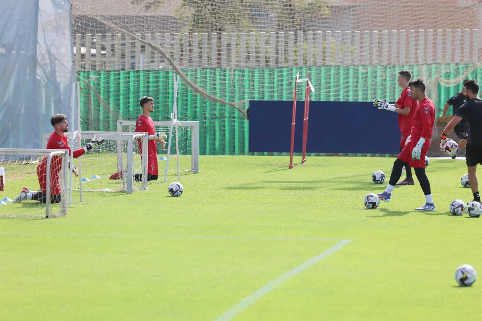 Las fotos del primer día de pretemporada del Málaga CF