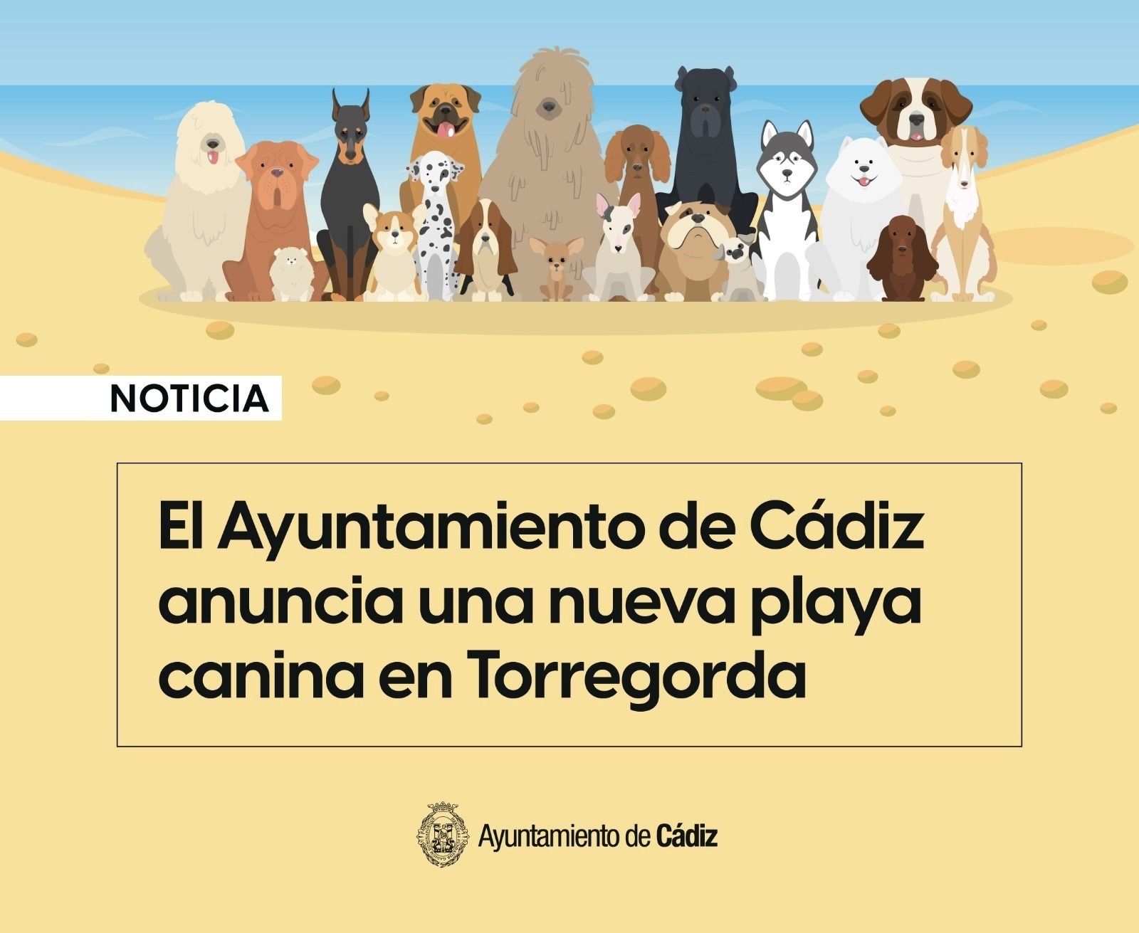 La mierda de los perros se extiende ahora a las playas a costa del buenismo municipal