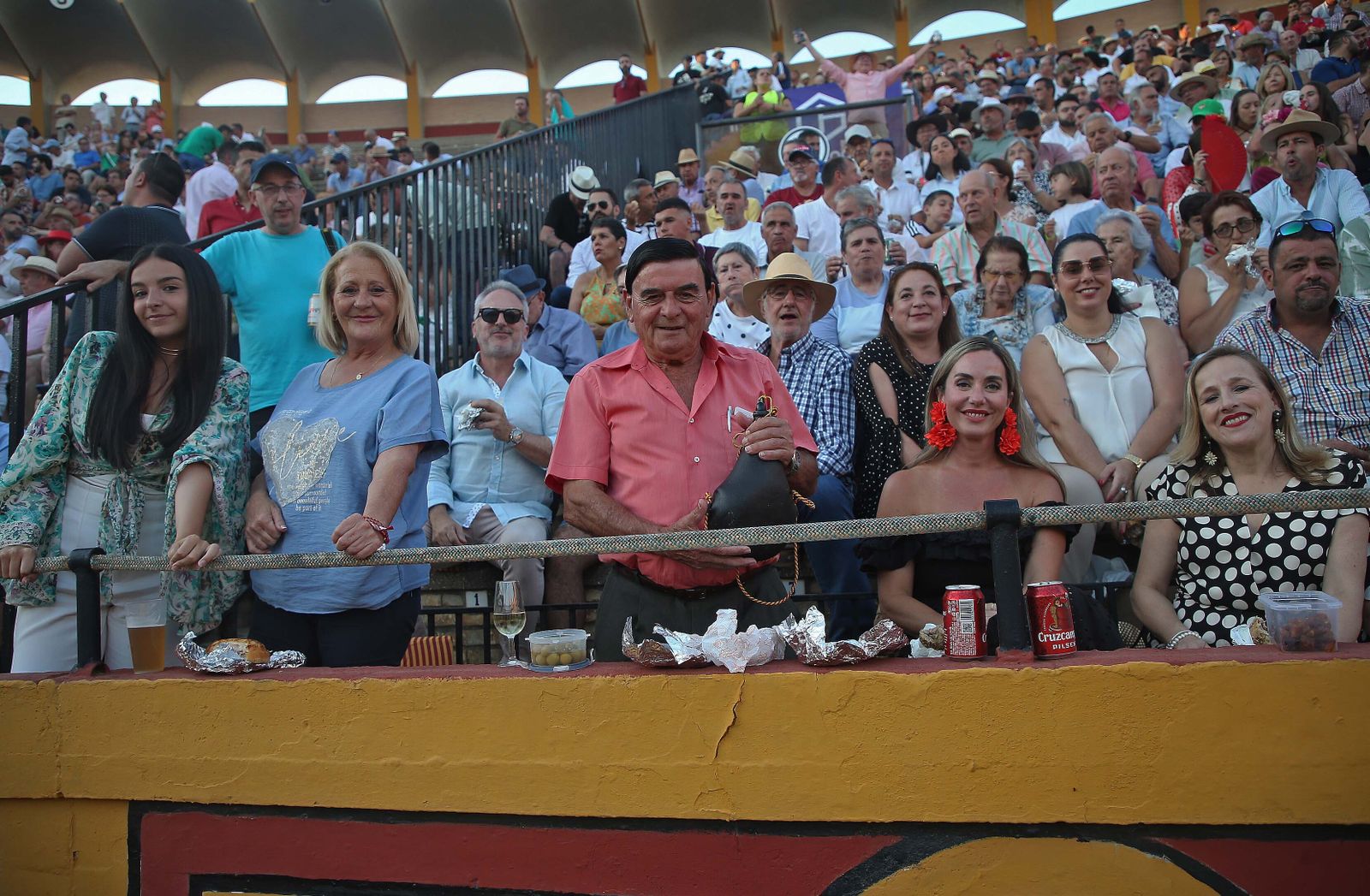 Búscate en durante la corrida del jueves en la plaza de toros Las Palomas