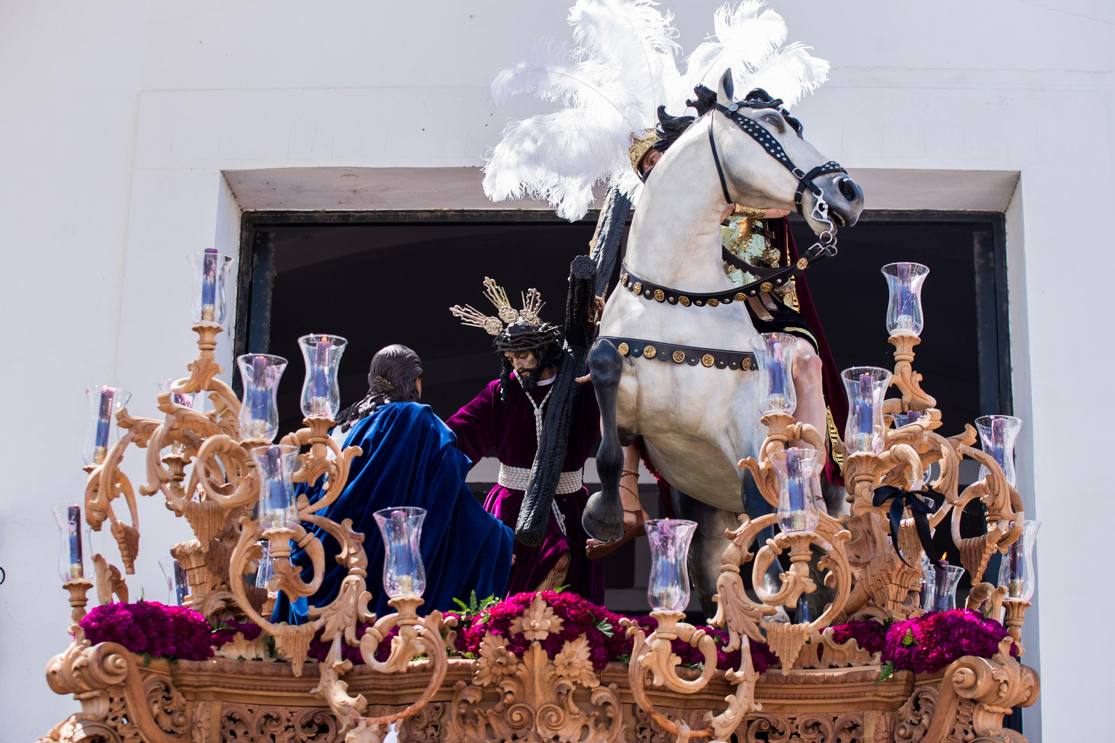 Jueves Santo en San Fernando: Las imágenes de Tres Caídas