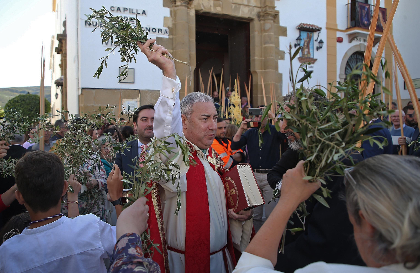 Fotos del Domingo de Ramos en San Roque: La Borriquita