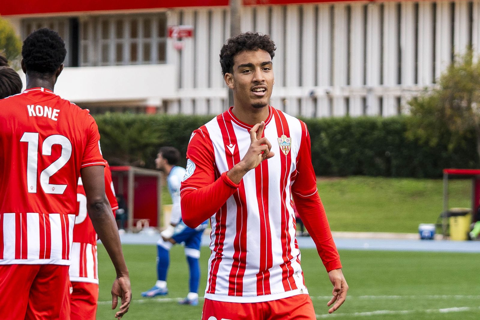 Las imágenes del Almería B y Atlético Malagueño en el Anexo de los Juegos Mediterráneos