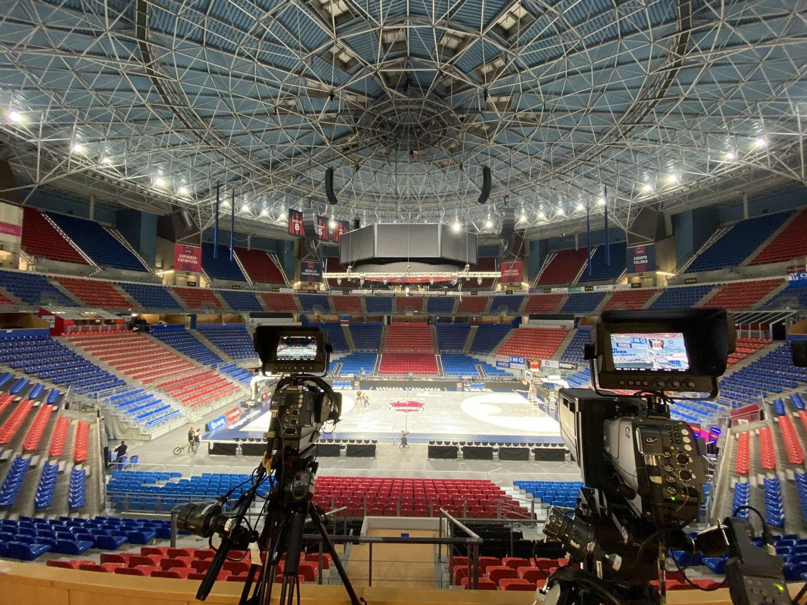 Panorámica del Buesa Arena.