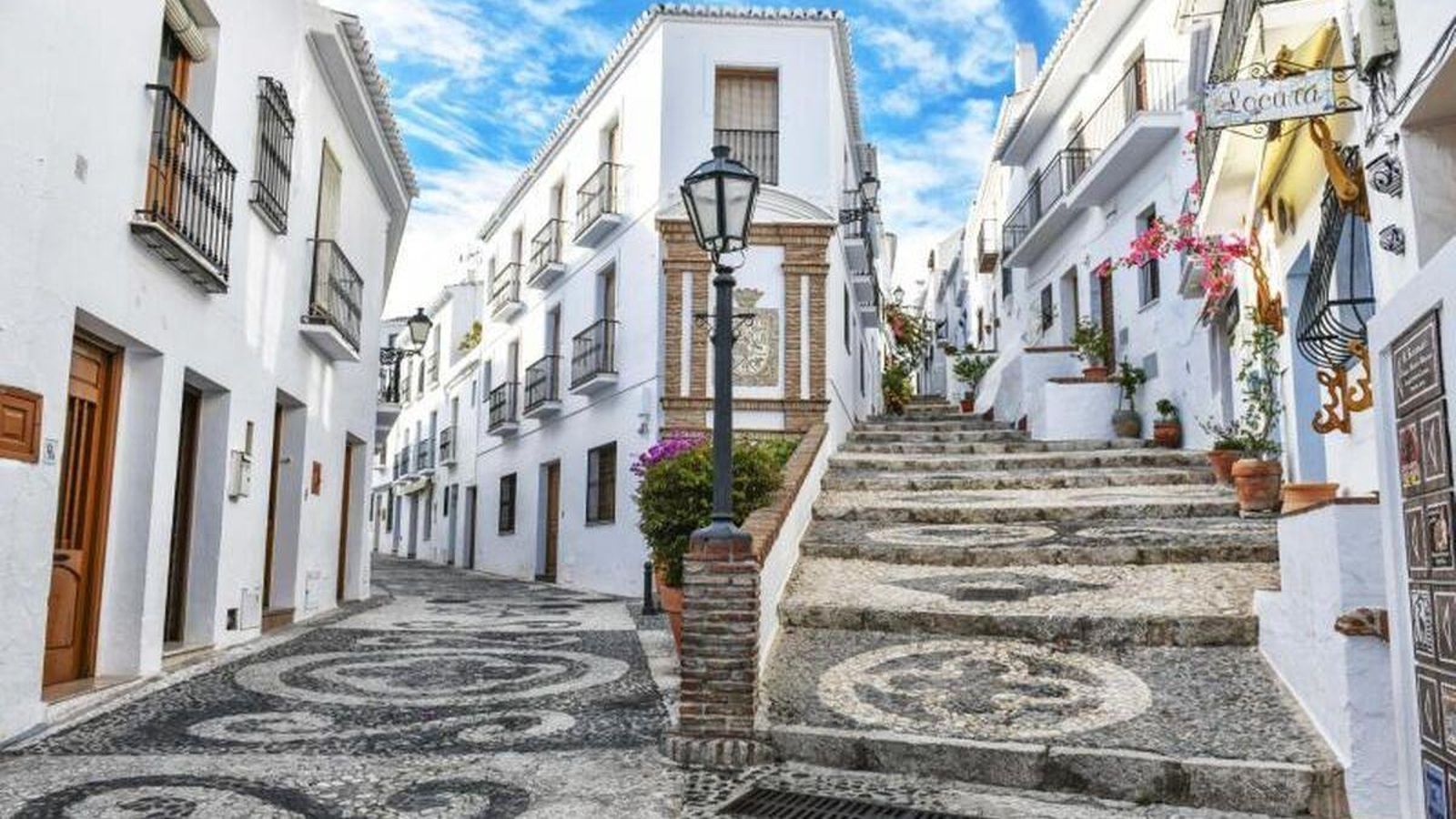 Una imagen de las calles de Frigiliana. Una imagen de las calles de Frigiliana.
