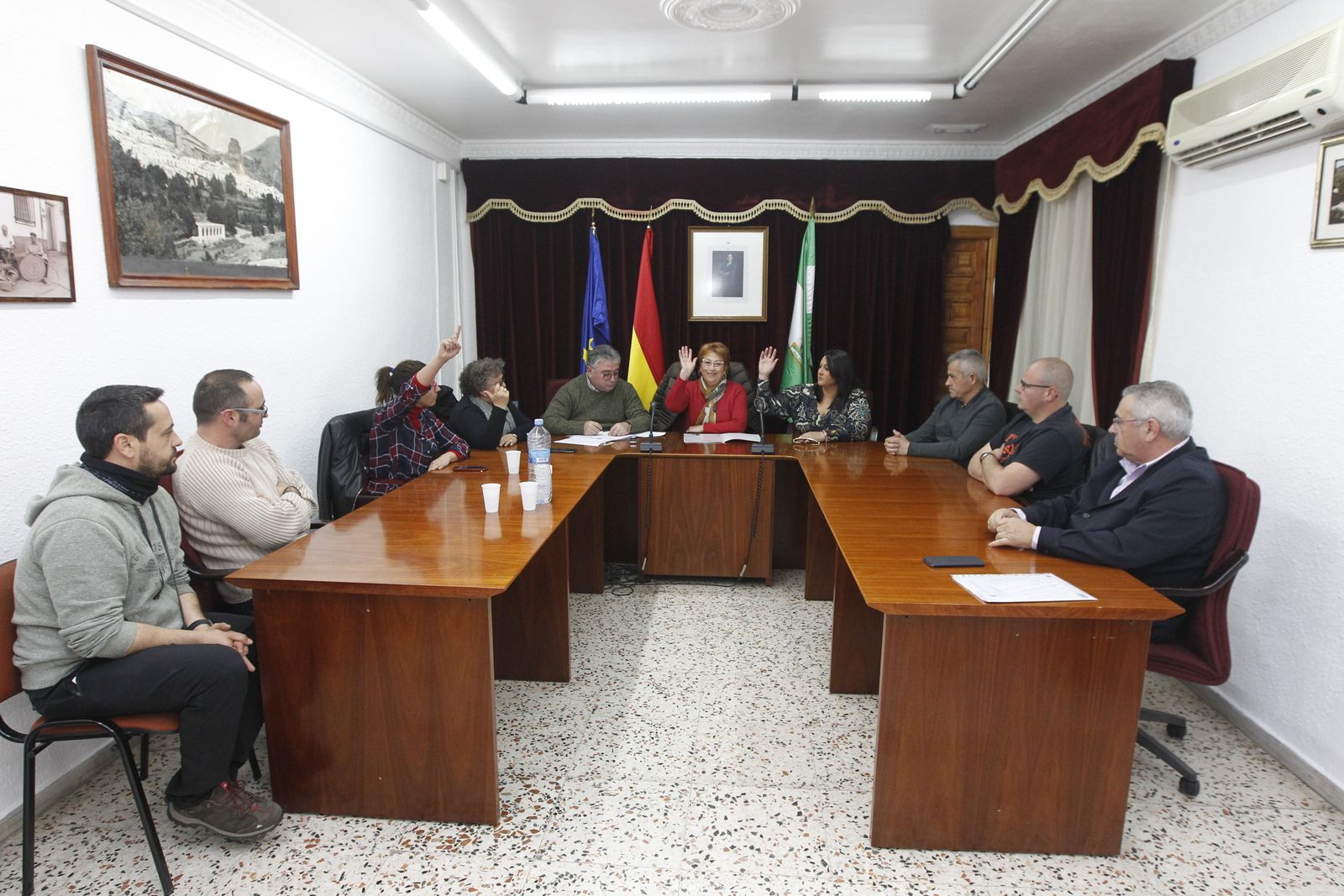 Fotogalería moción de censura Ayuntamiento de Gérgal