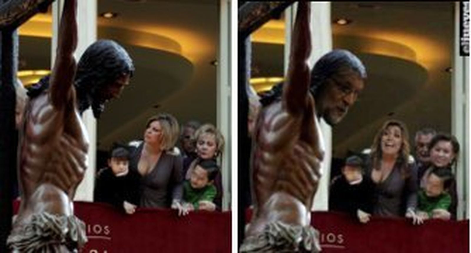 Polémica en Crucifixión por un fotomontaje de El Jueves