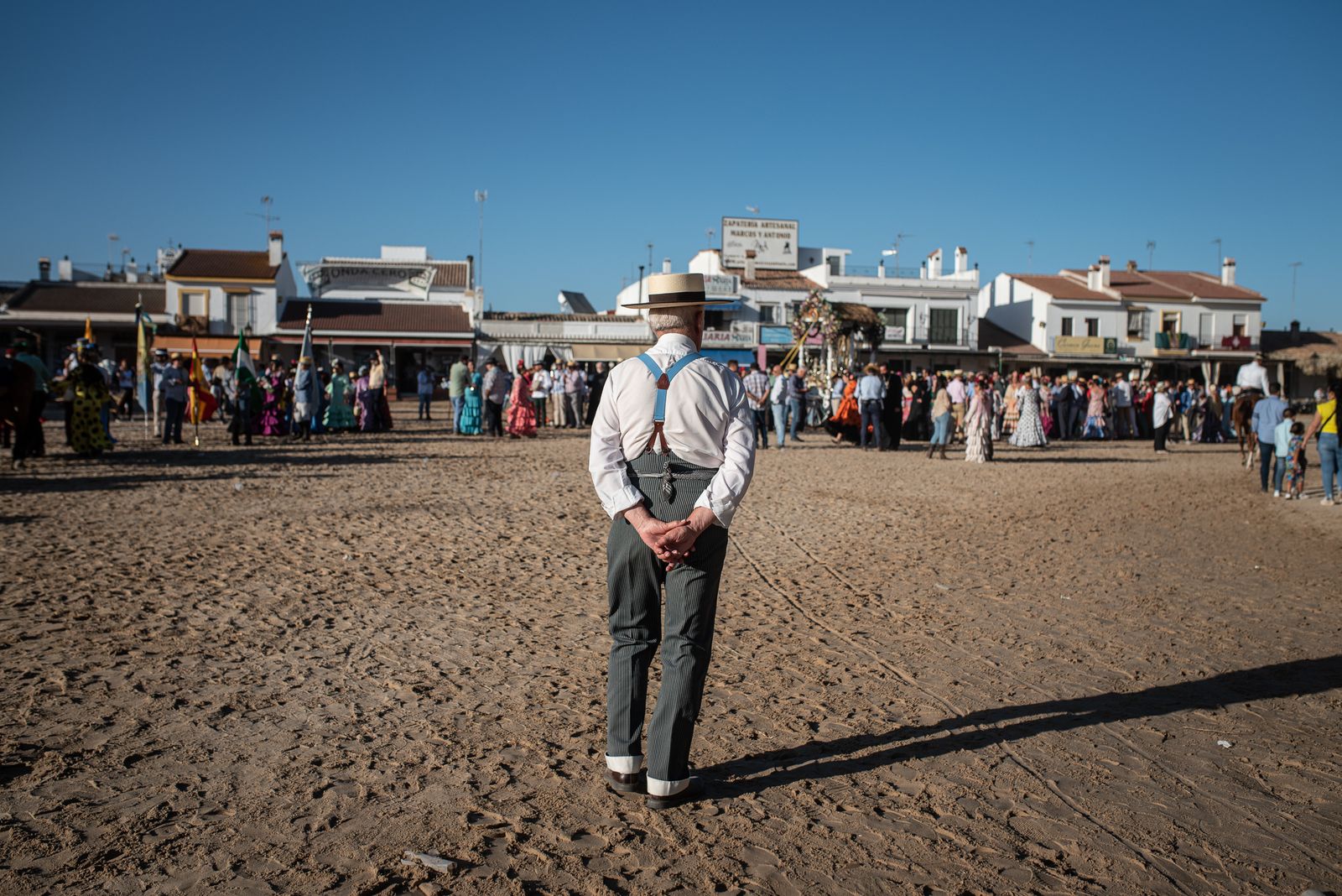 Recorrido por las casas y la aldea del Rocío, en imágenes