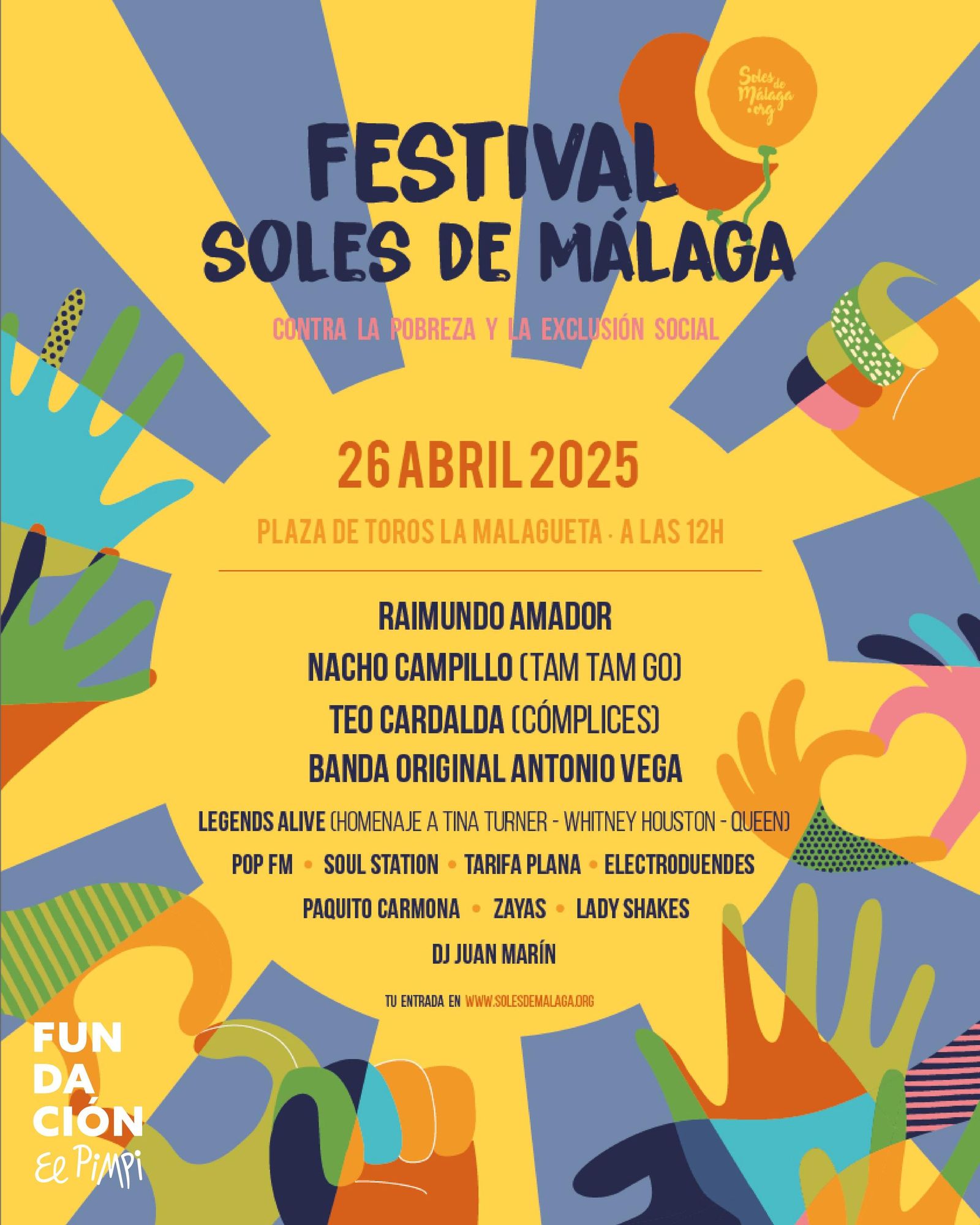 El cartel del Festival Soles de Málaga.