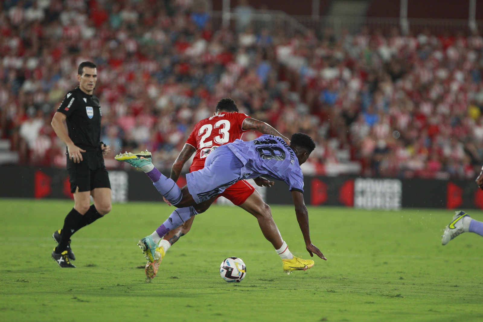 Imágenes del partido U.D. Almería-Real Madrid C.F. de la Liga Santander