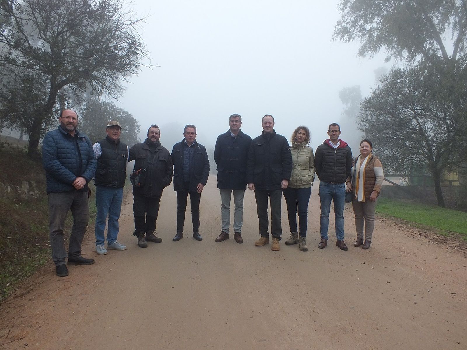 Nuevos caminos rurales remozados en la zona de Los Villares.