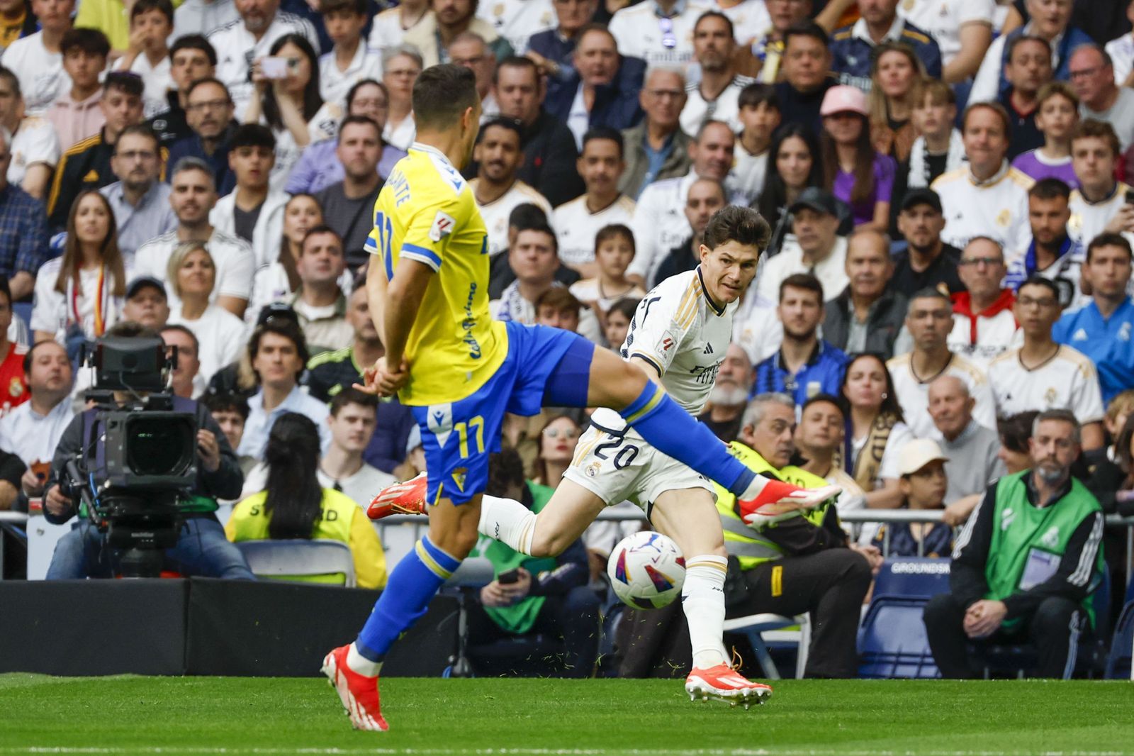 Las imágenes del partido Real Madrid - Cádiz CF