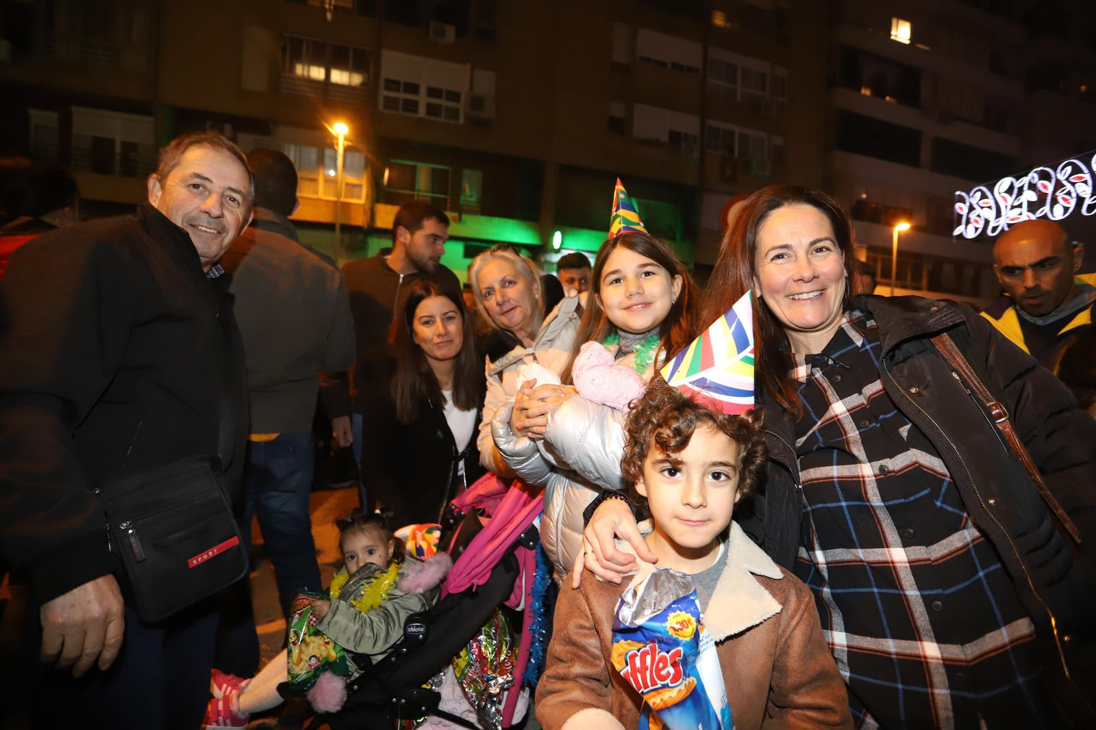 Imágenes de las campanadas de fin de año y las uvas en la plaza Houston