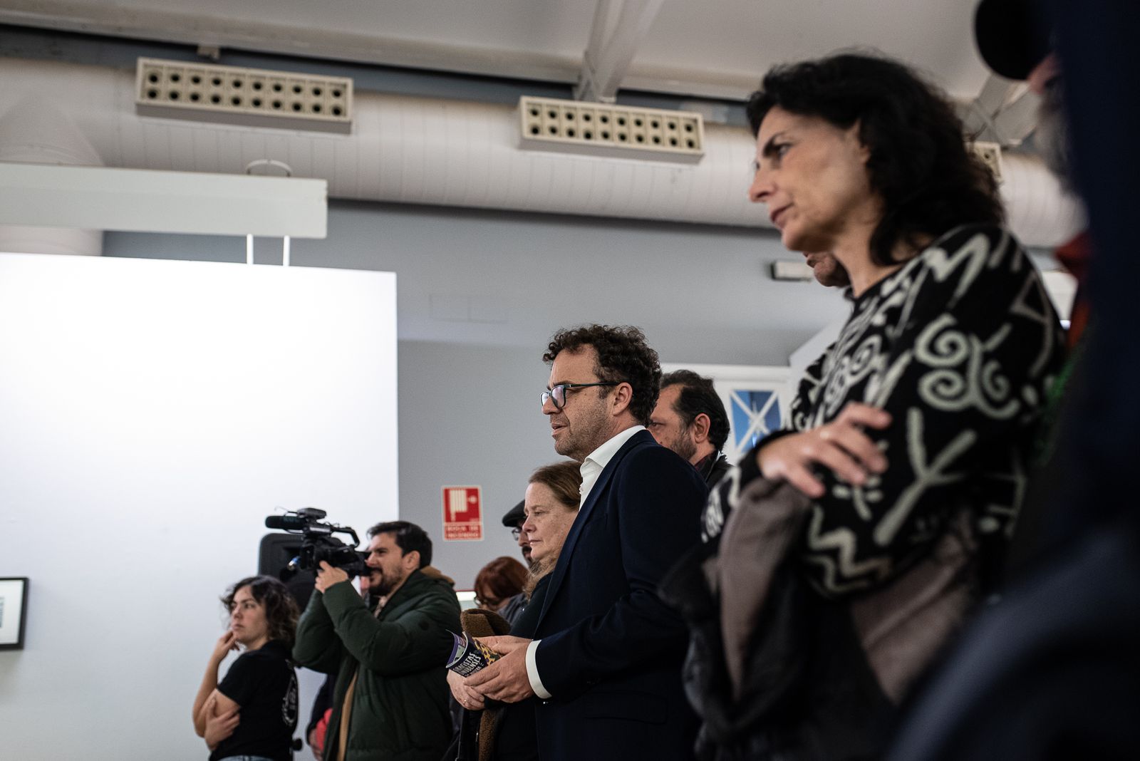 Imágenes de la inauguración de la muestra de Grafistas Onubenses