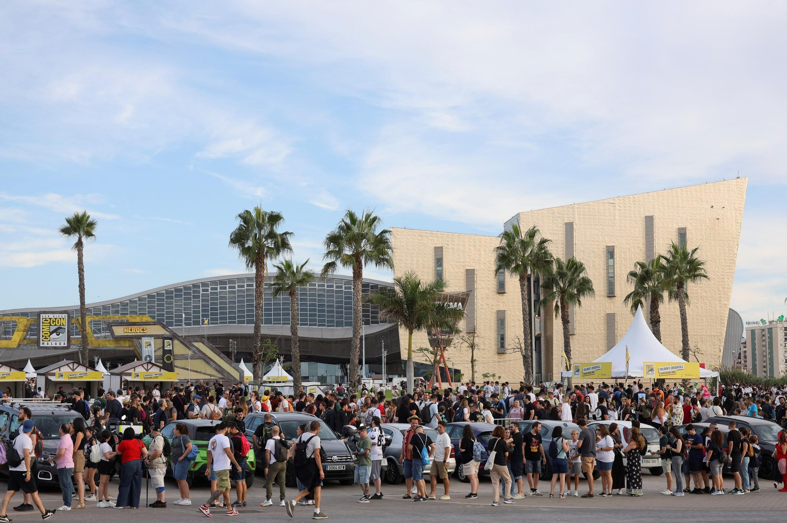 El Palacio de Ferias durante la Comic-Con.