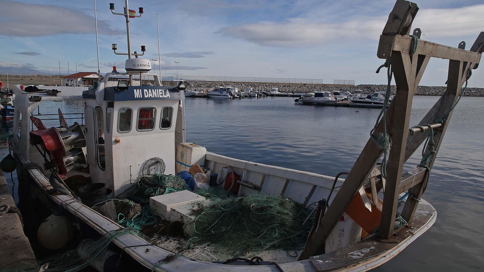 El pesquero 'Mi Daniela'.