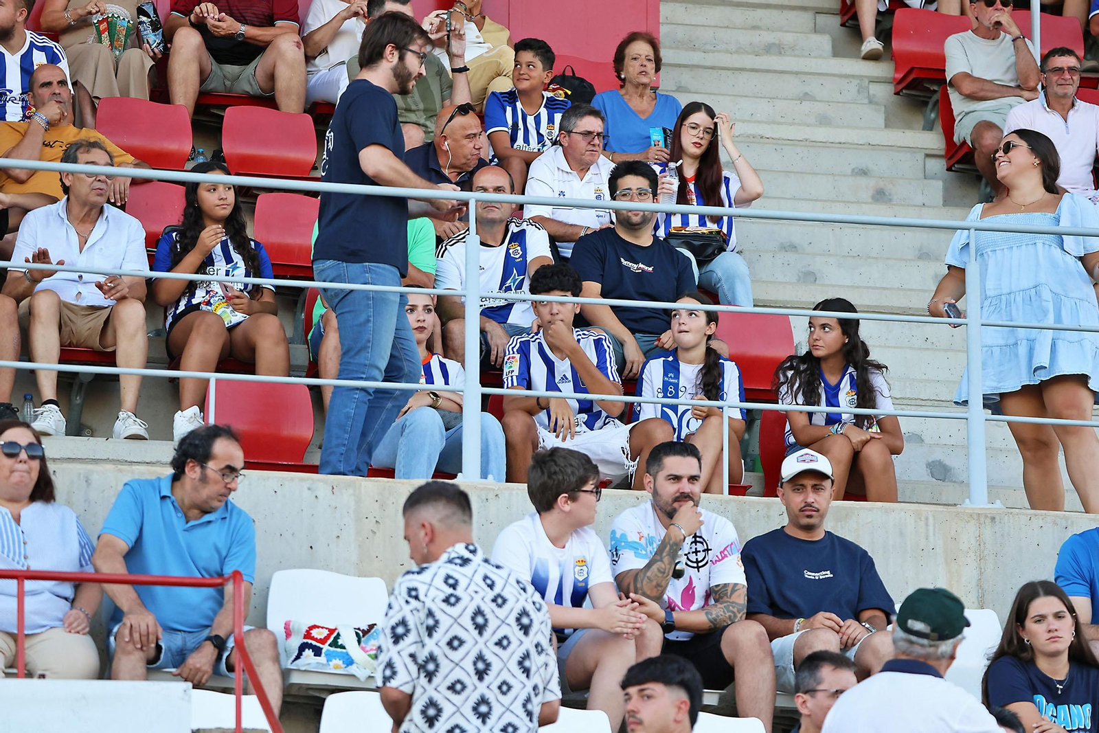 Imágenes del amistoso entre el Recreativo de Huelva y el Xerez  DFC