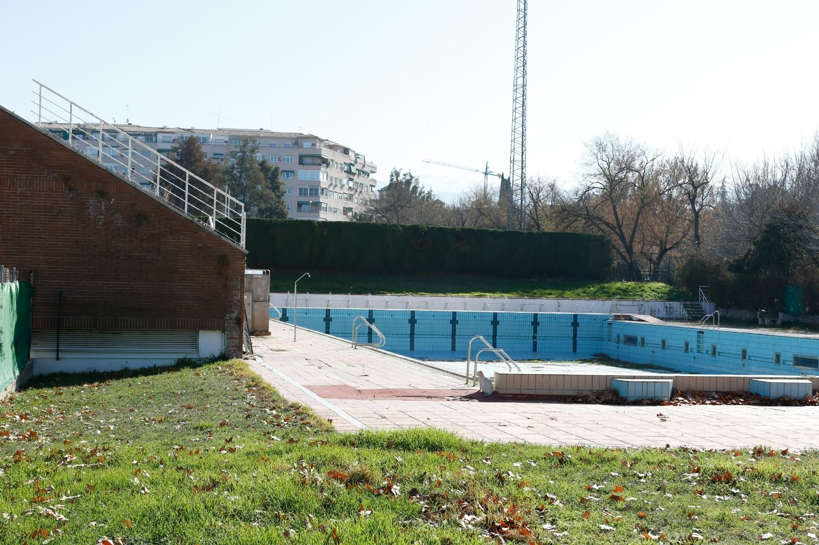 Imagen reciente de la piscina de Fuentenueva.