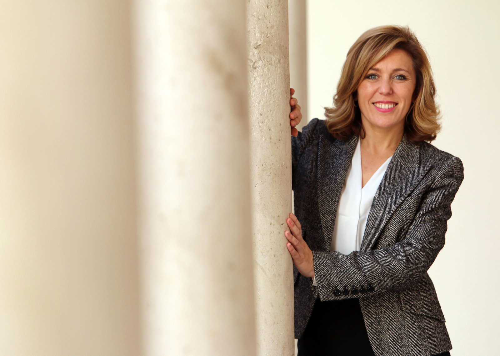 La alcaldesa, Ana Romero.