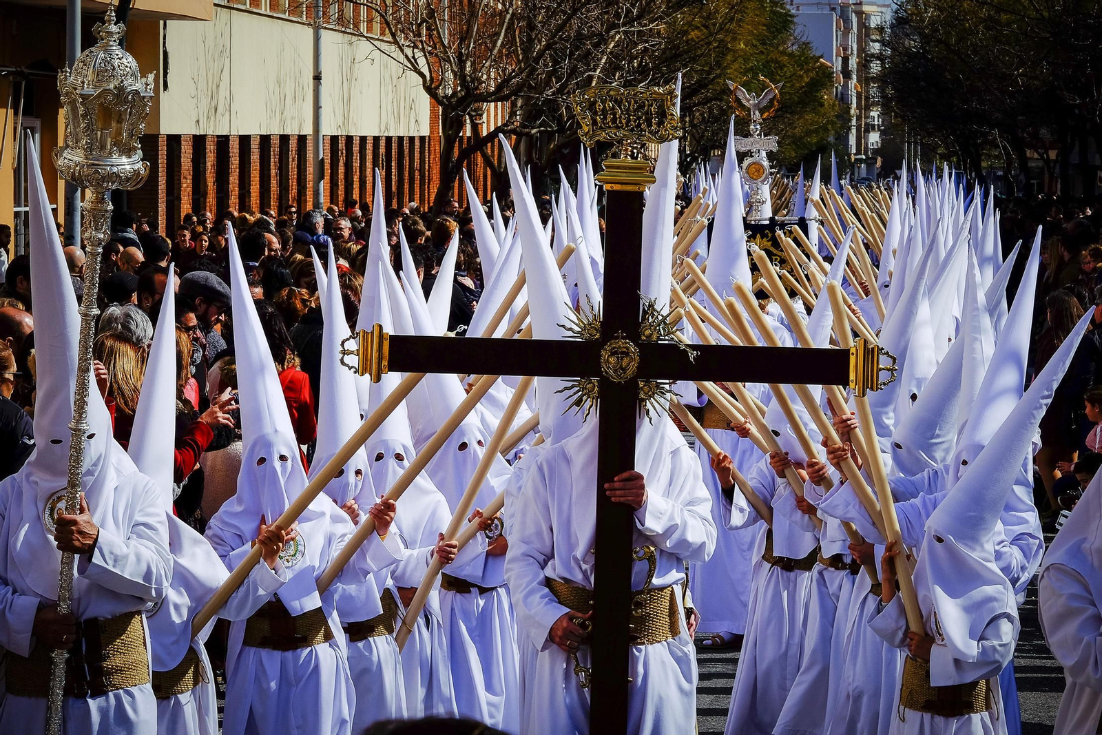 La cruz de guía del Despojado, en su última salida (año 2019).