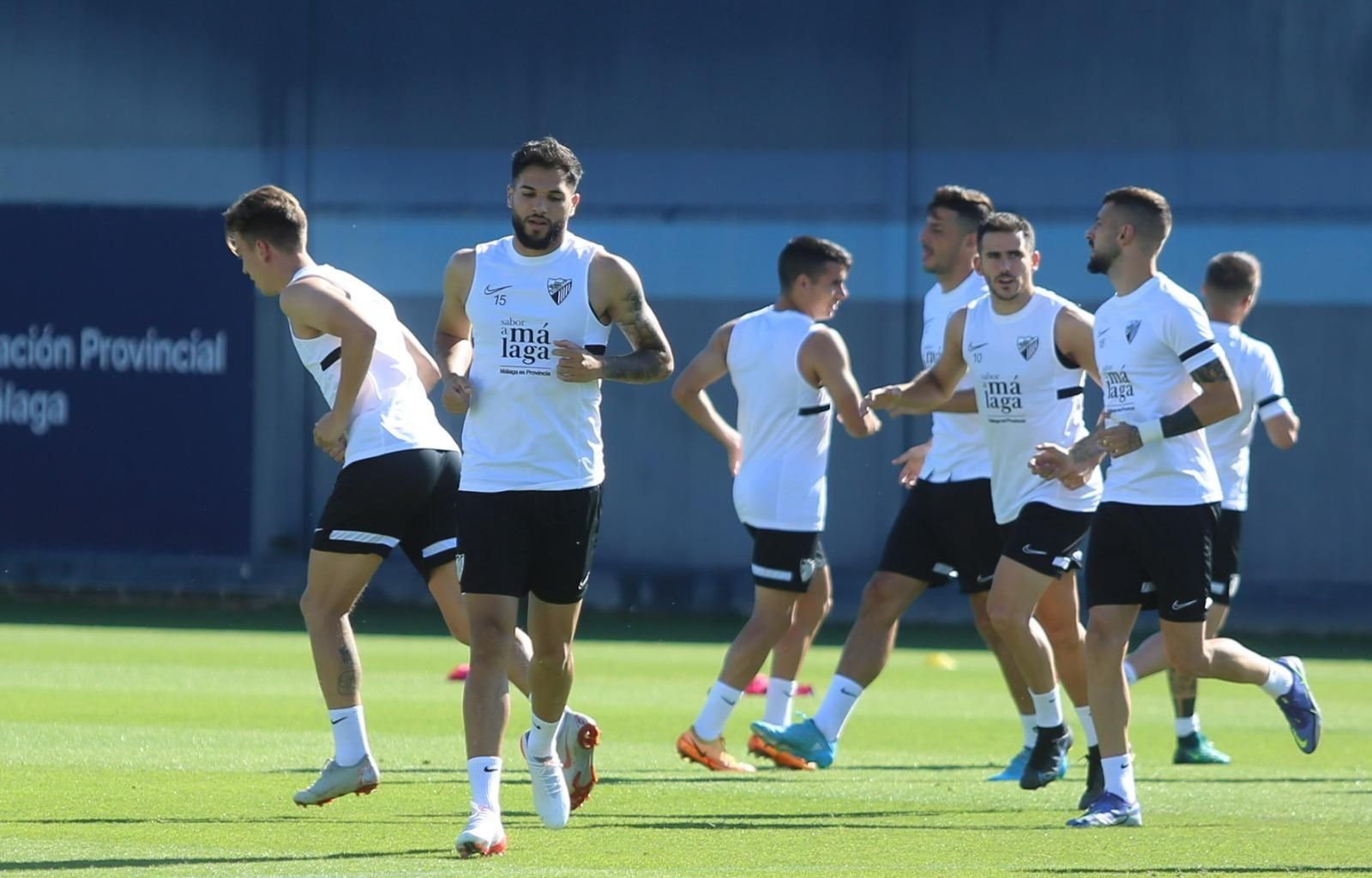 Las fotos del Málaga CF en su última semana