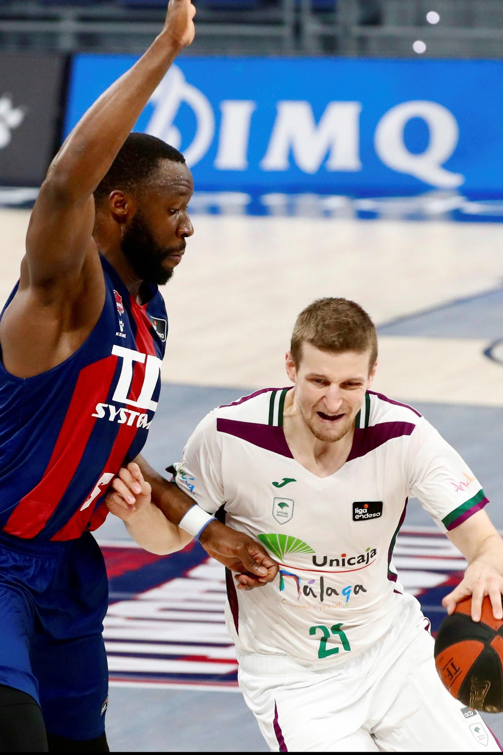 Los cinco años de Adam Waczynski en el Unicaja, en fotos