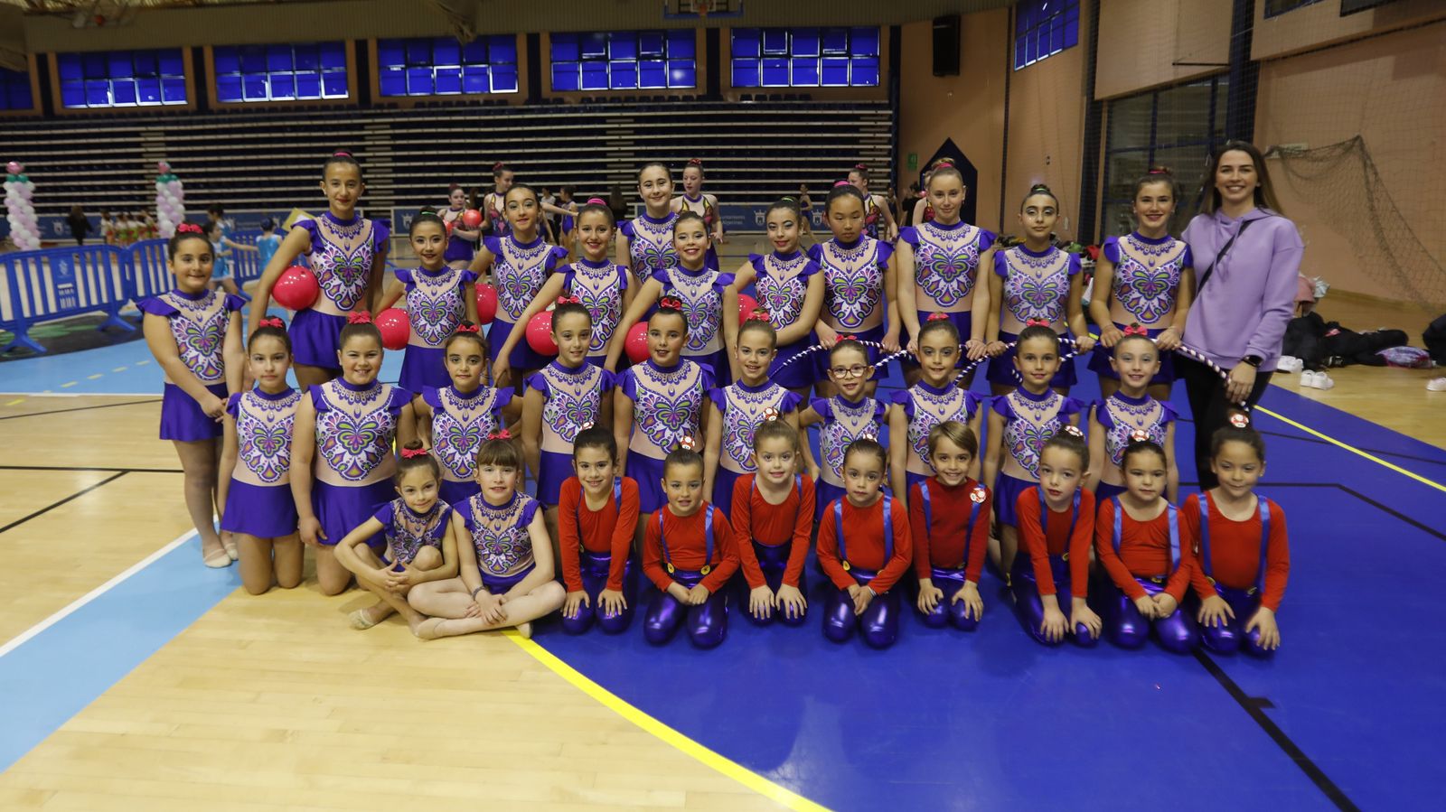 Las fotos del torneo comarcal del Club de Gimnasia Rítmica de Jimena, en Algeciras