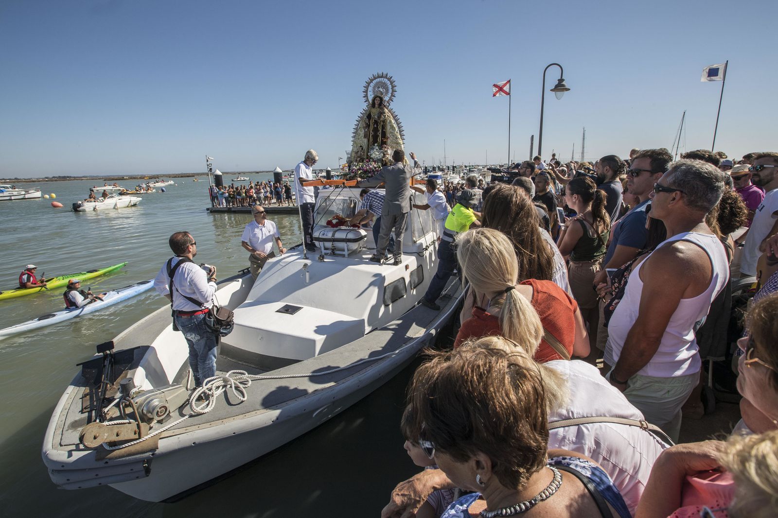 Festividad del Carmen en San Fernando
