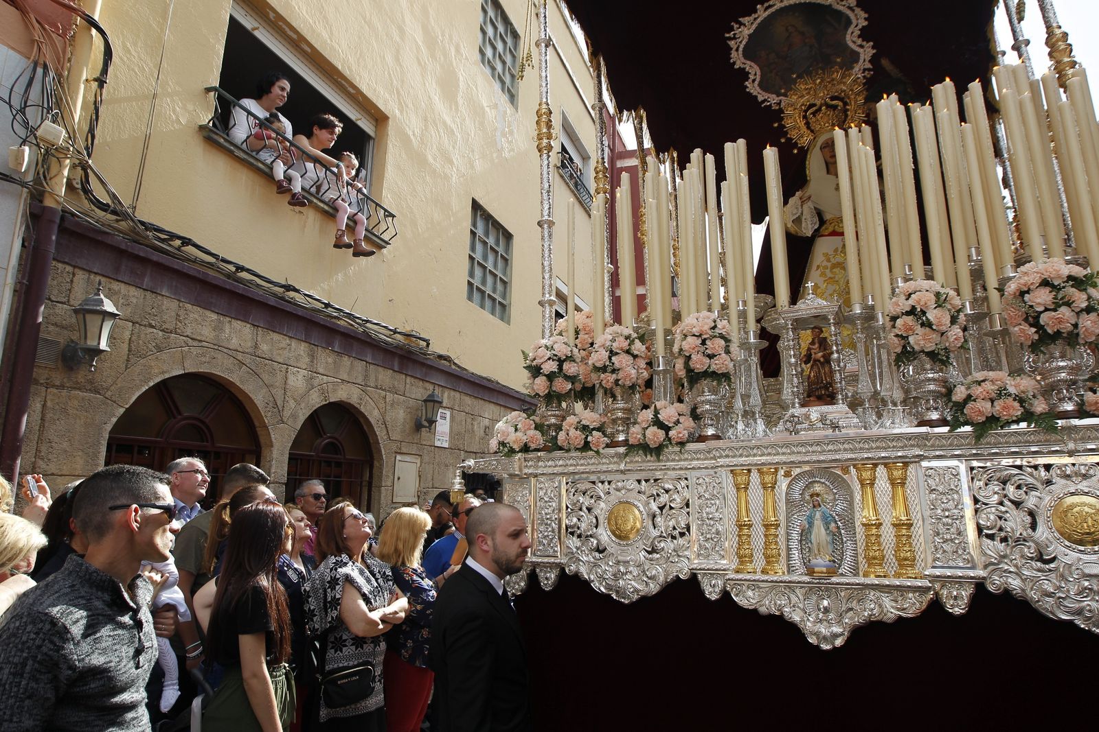 Imágenes de la Procesión de Coronación. Barrio de Los Molinos. Semana Santa Almería 2019