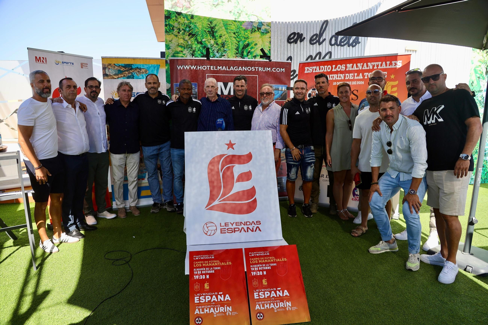 Las Leyendas de España presentan su partido en Alhaurín de la Torre Las Leyendas de España presentan su partido en Alhaurín de la Torre