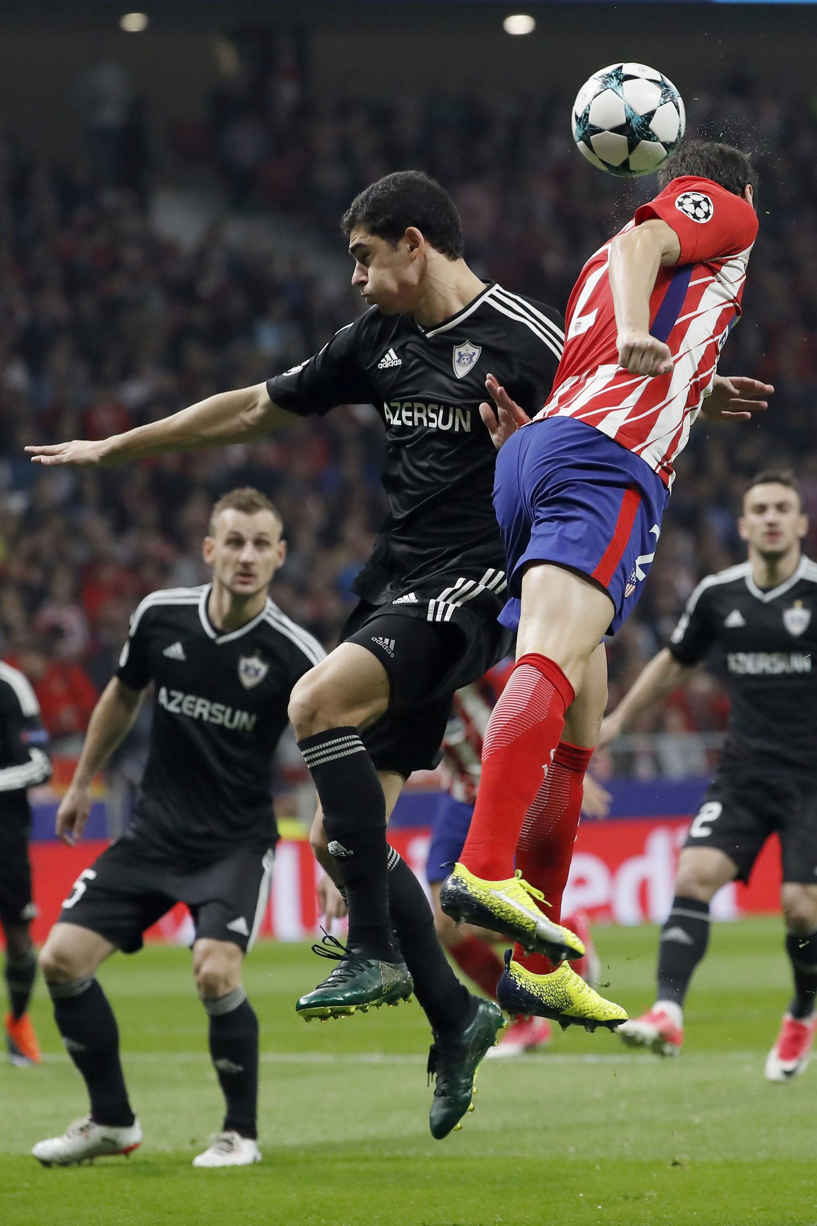 Las imágenes del Atlético-Qarabag