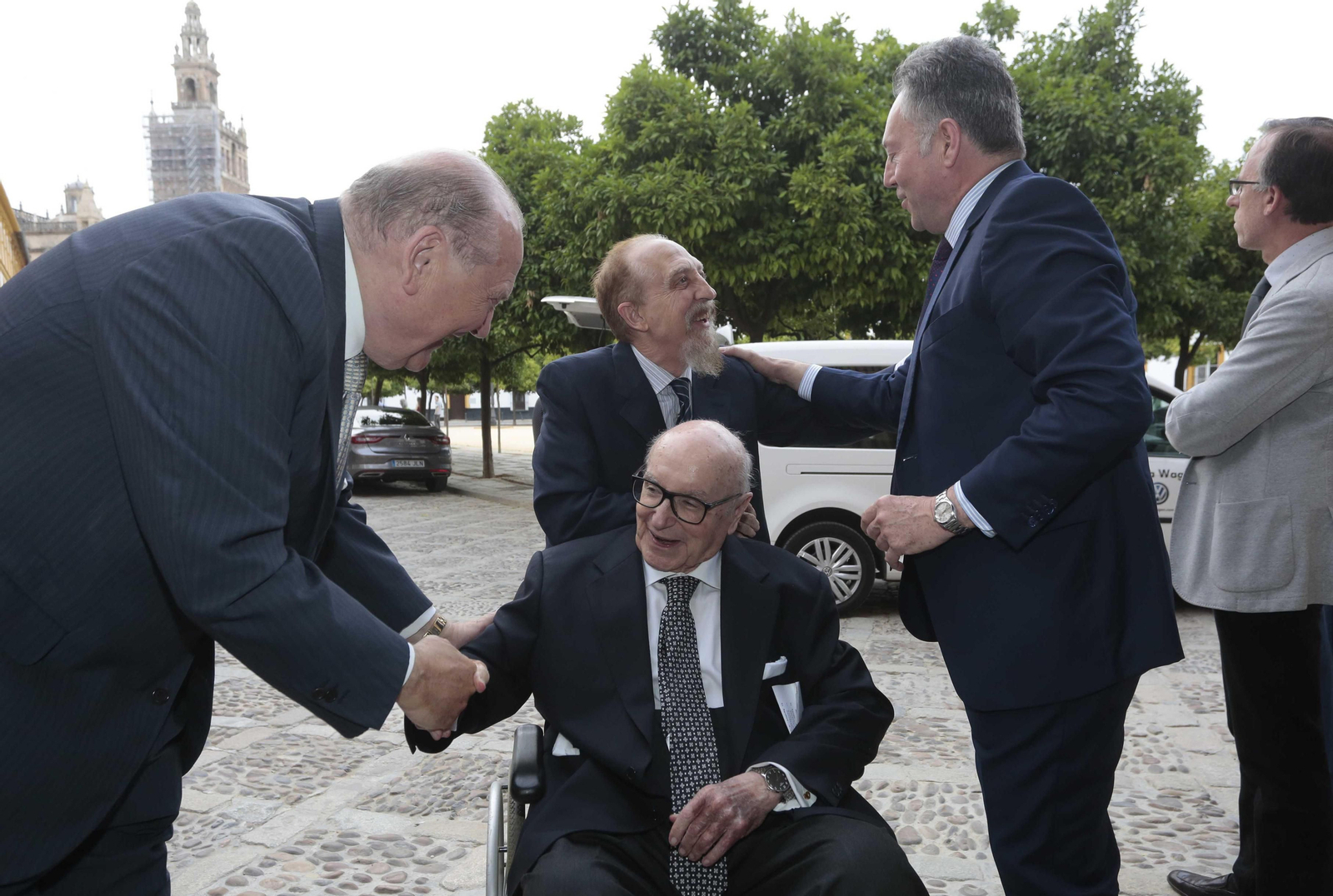 Los asistentes al VII Premio Manuel Clavero