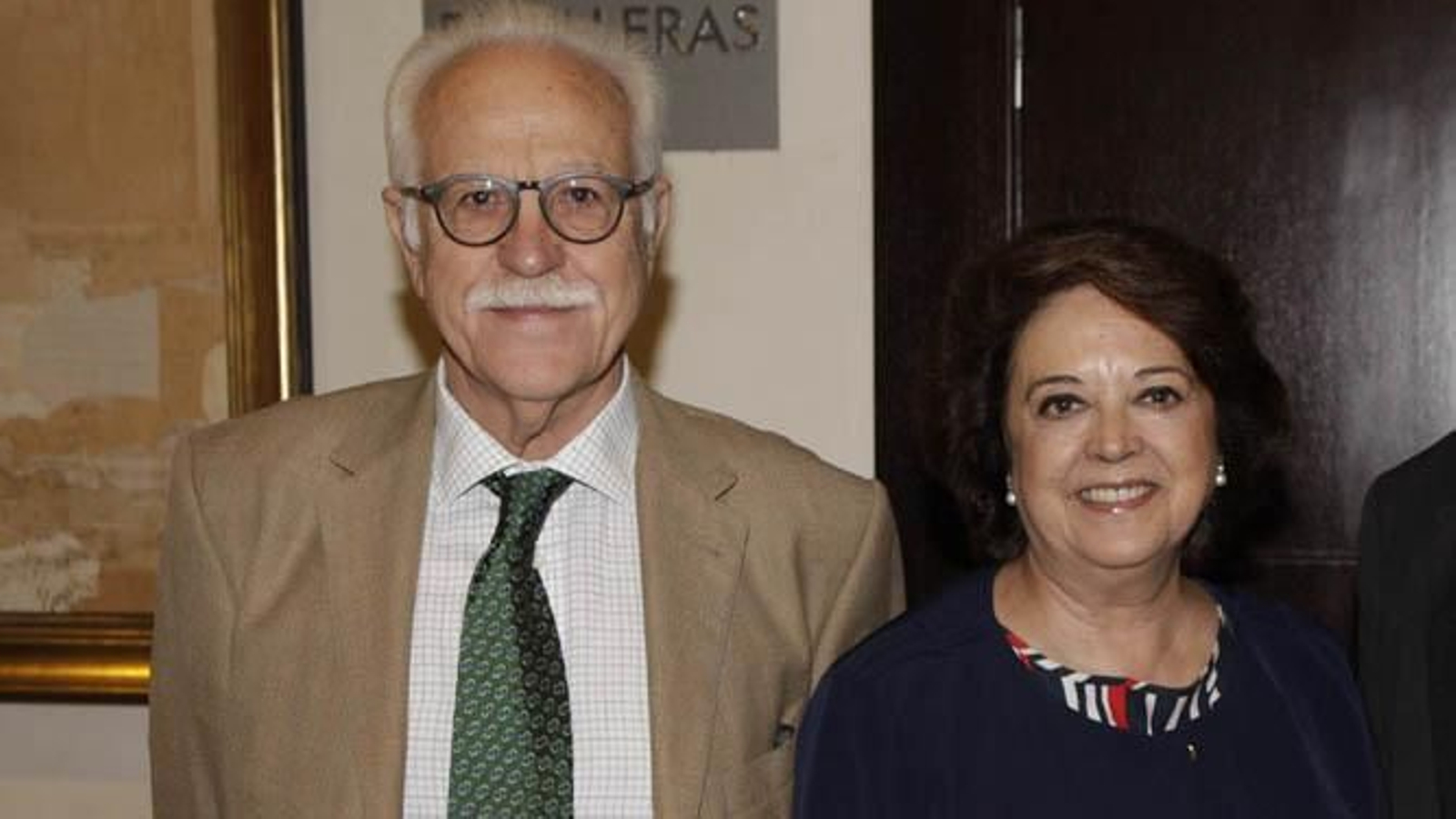 Los ediles Joaquín  Castillo y  Carmen Castreño.