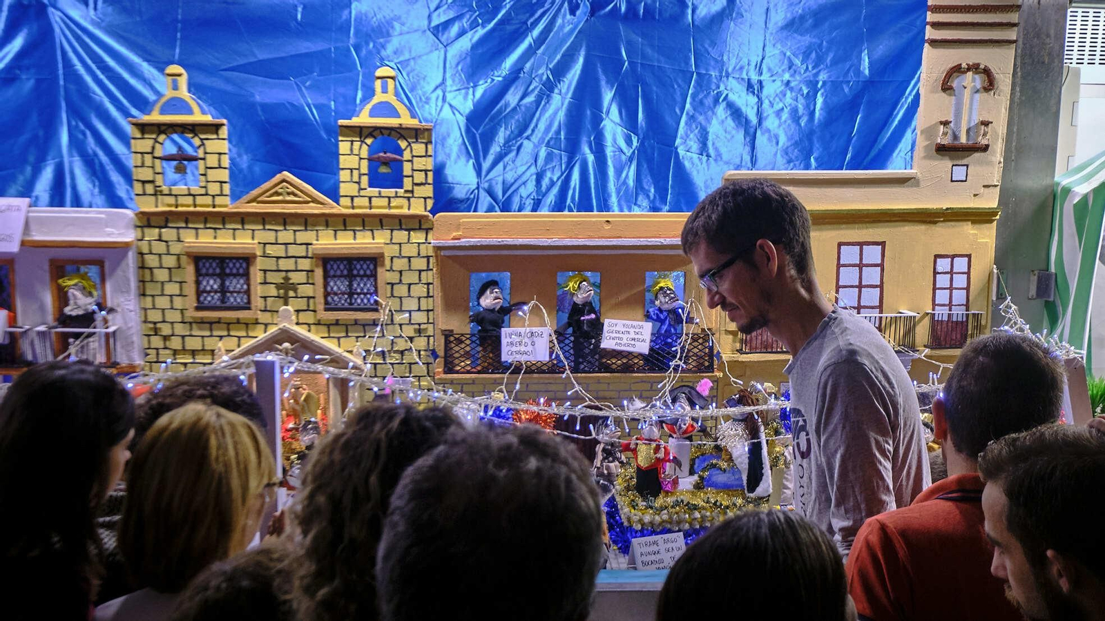 Fiesta en los mercados.