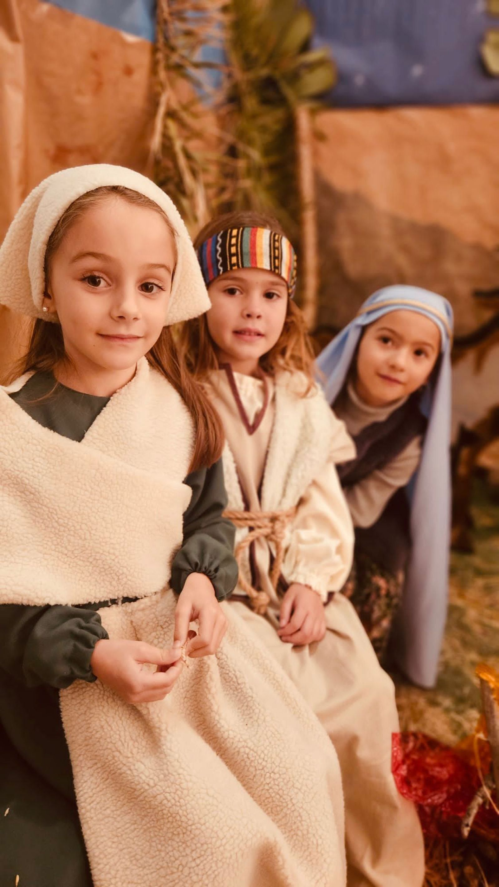 Así es el belén viviente del colegio Las Carmelitas de San Fernando