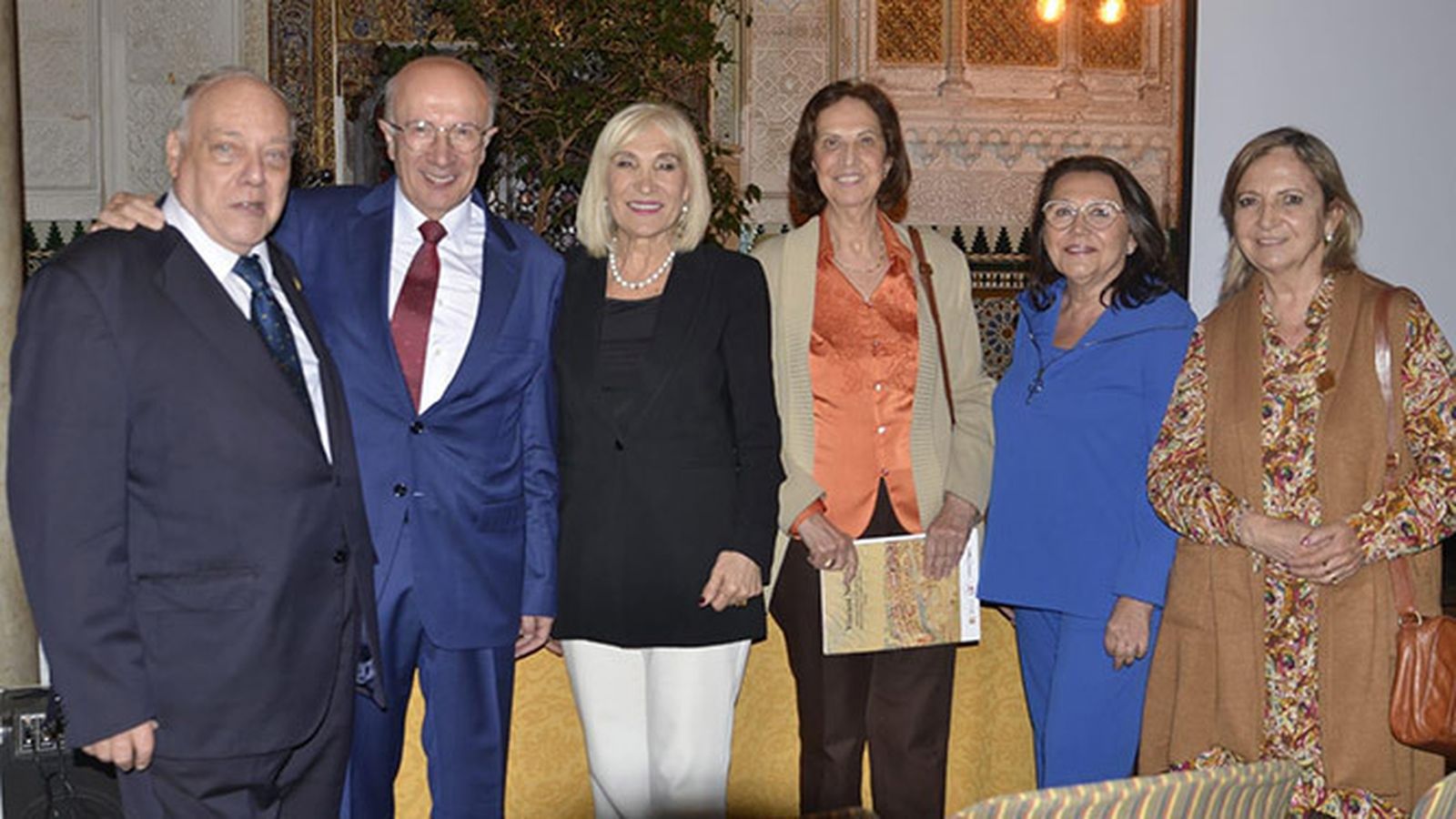 Guillermo Boto, José Antonio Girón, Susi Cigüela, Carmen Sebastianes Marfil, Carmen Ortega Núñez y Amelia Rodríguez Martínez.