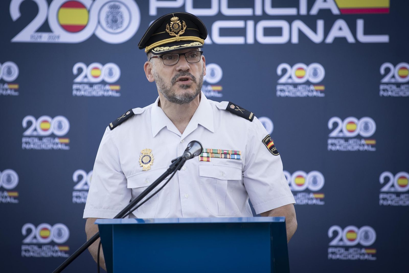 La presentación de los agentes de la Policía Nacional de Granada, en imágenes