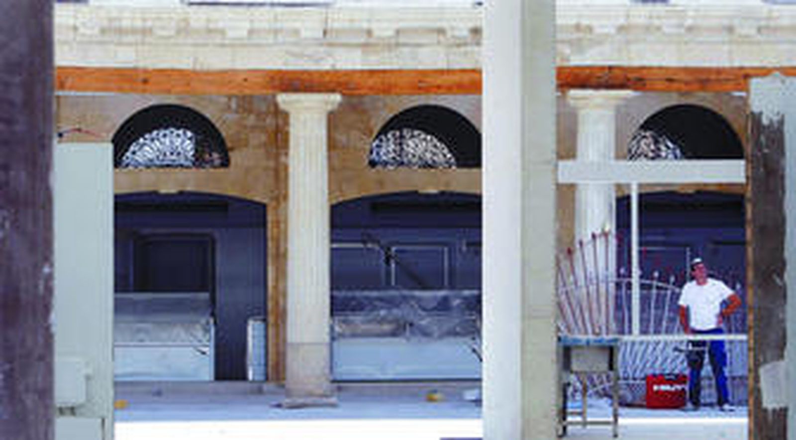 La obra del Mercado llega al 90% y encara su recta final