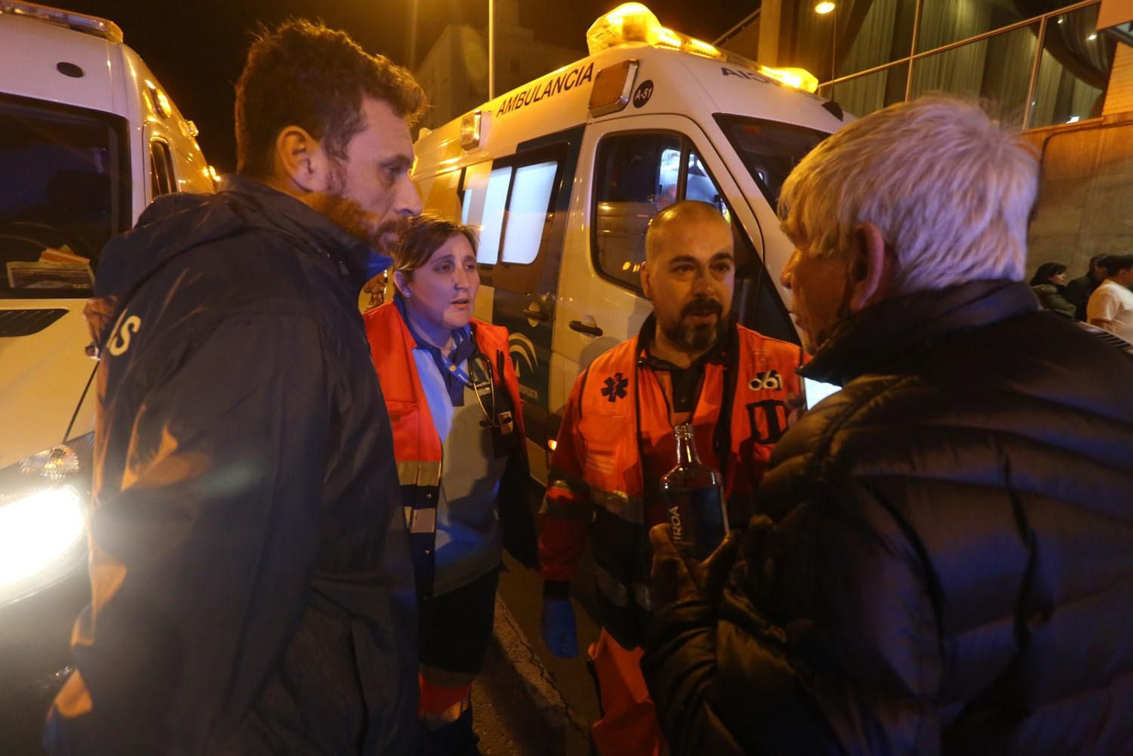Incendio en el Hotel NH Luz en imágenes